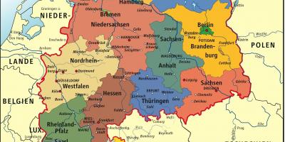 Bayern münchen zemljevid