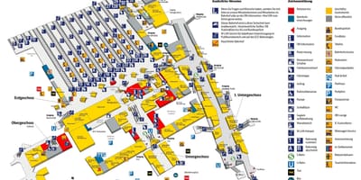 München centralne postaje zemljevid
