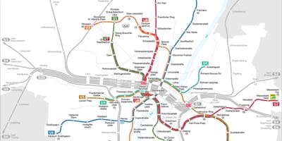 Zemljevid münchnu u2