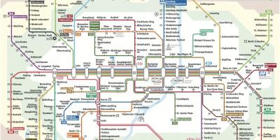 München mvg zemljevid