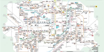 Zemljevid münchnu avtobus
