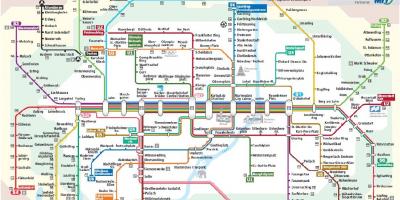 München s1 vlak zemljevid
