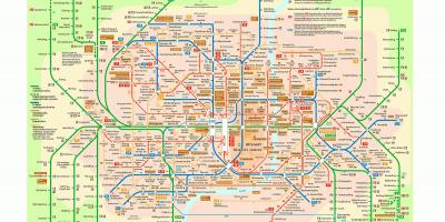 München javni prevoz zemljevid