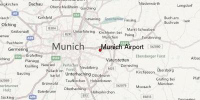 Zemljevid münchnu in okolici